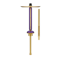  Alpha Hookah Echo - Jade Purple (Gold)
