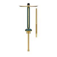  Alpha Hookah Echo - Emerald Green (Gold)